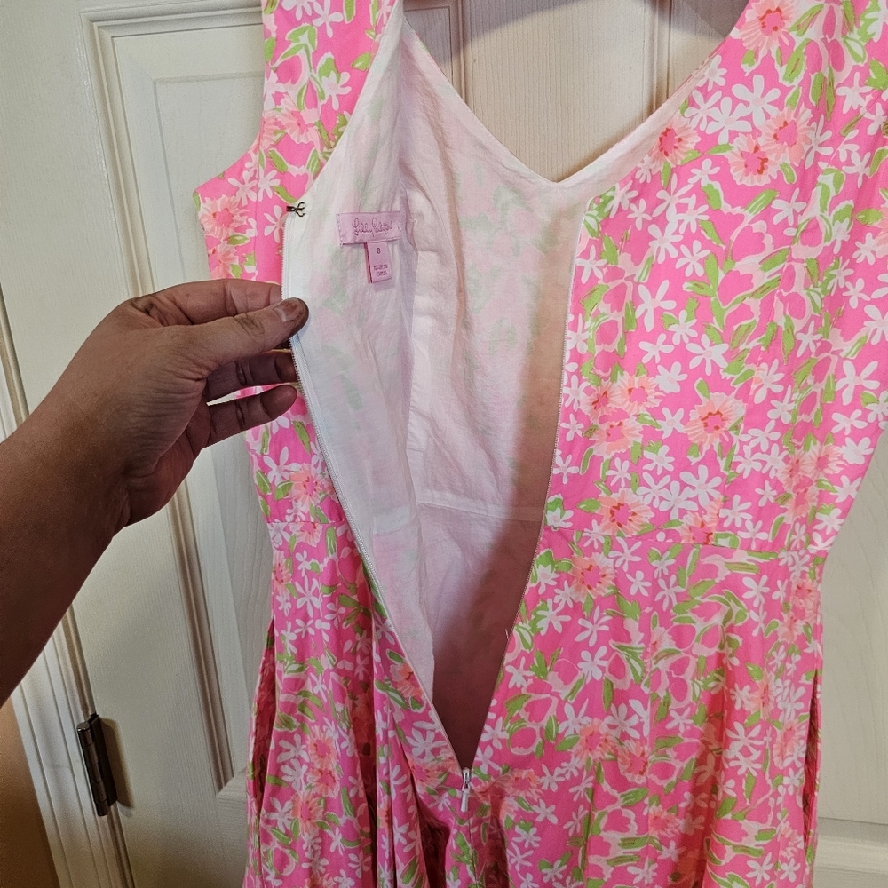 Lilly Pulitzer Freja Everythings Nice Floral Keyhole Dress - Picture 5 of 10